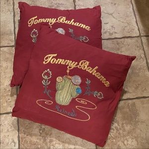 Tommy Bahama Pillow Covers (2)